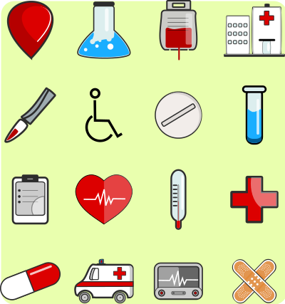 Medical Icons package 1 clipart