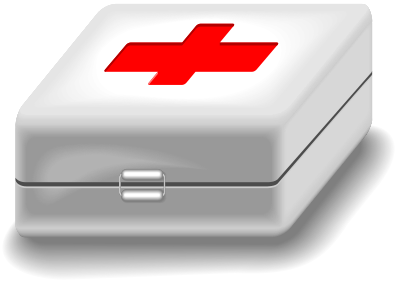 Medical kit clipart