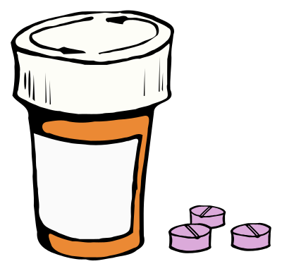 Medical Pills - Colour clipart