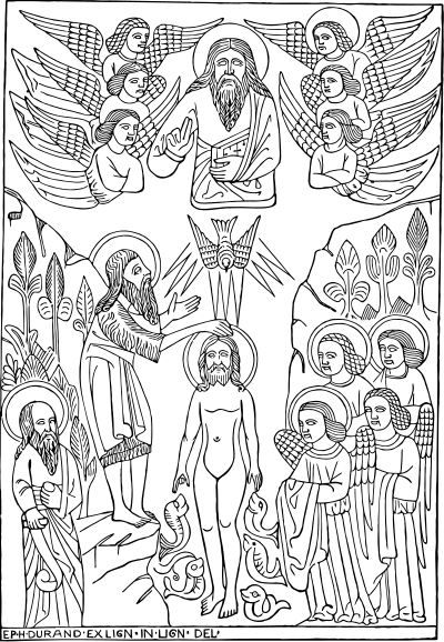 Medieval Christian Iconography 2 clipart