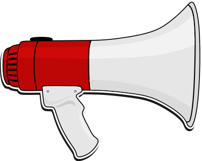 Megaphone (#1) clipart