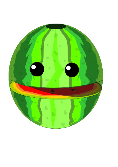 Melancia clipart