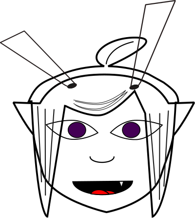 Melaniko the Alien clipart
