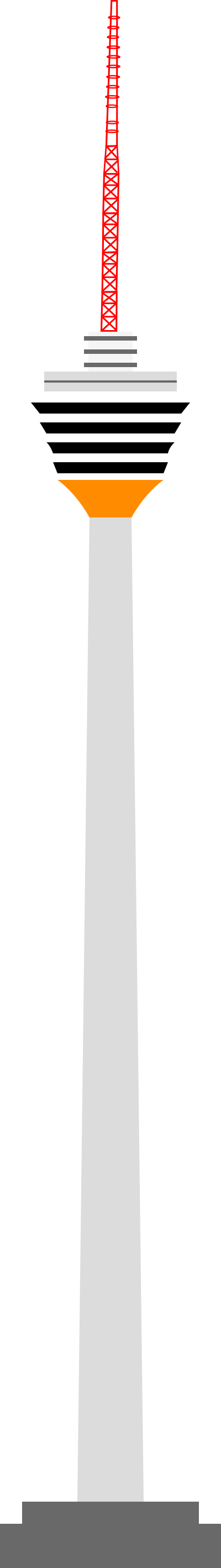 Menara Kuala Lumpur clipart
