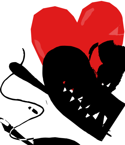 Mending a Broken Heart - Colour clipart