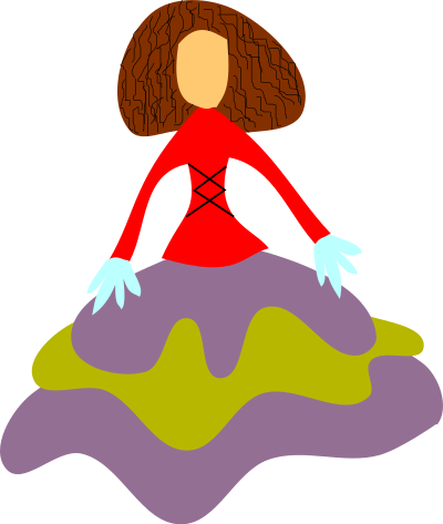 Menina clipart