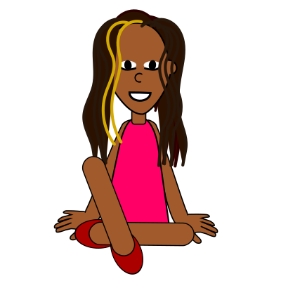 Menina Lau clipart