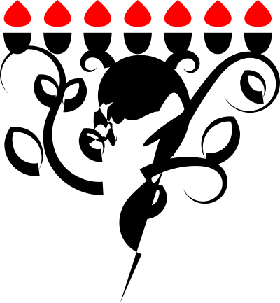 Menorah clipart