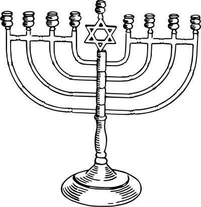 Menorah clipart