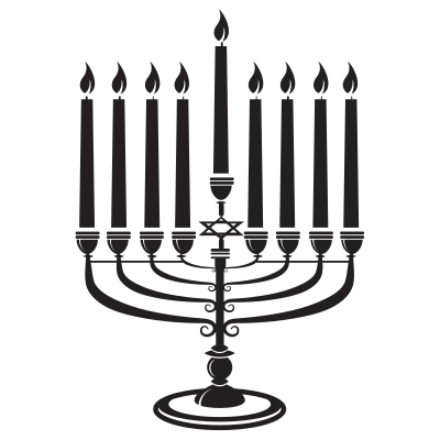 Menorah clipart