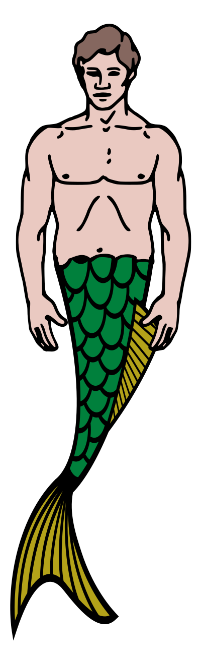 Merman - Colour Remix clipart