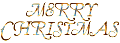 Merry Christmas 2 No Background clipart