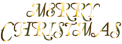 Merry Christmas 4 No Background clipart