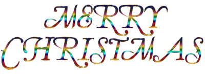 Merry Christmas 6 No Background clipart