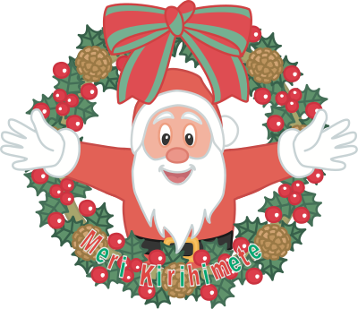 Merry Christmas - Maori clipart