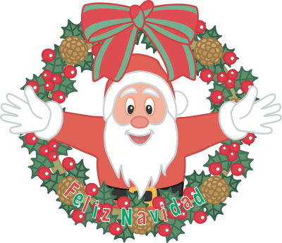Merry Christmas - Spanish clipart
