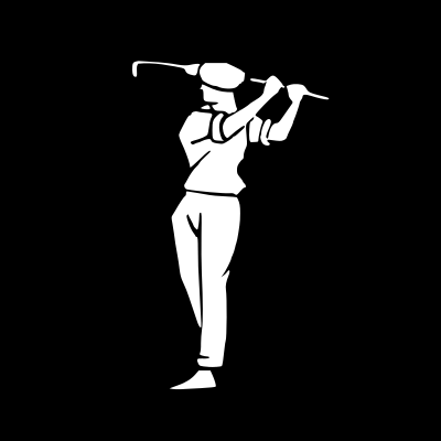 Merton Golfer 1918 clipart