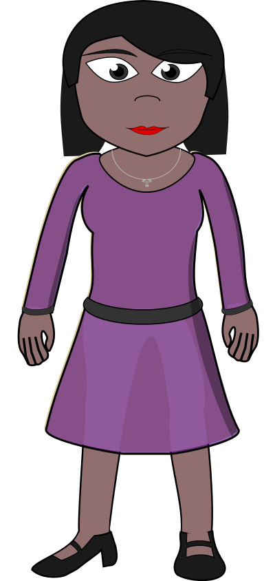 Modern Villager clipart