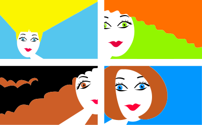 Modern Women clipart