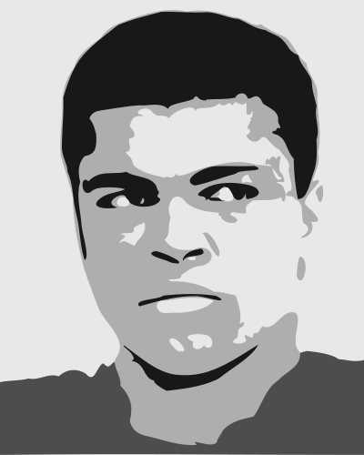 Mohammad Ali clipart