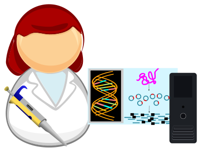 Molecular biologist clipart