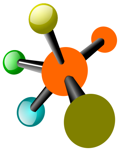 Molecules clipart