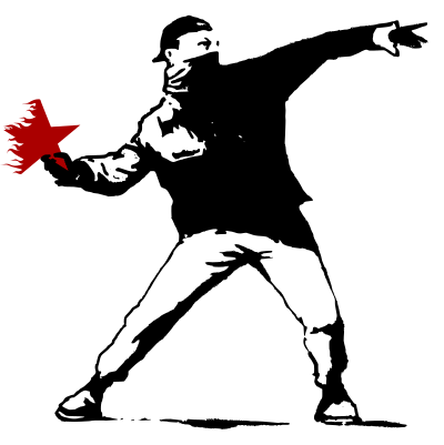 Molotov star clipart