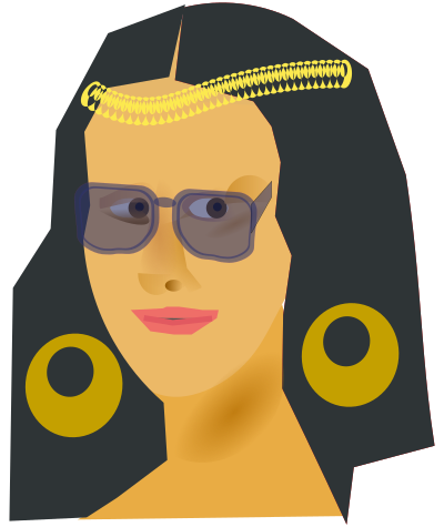 Mona Lisa revisited clipart