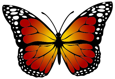 Monarch Butterfly 2 clipart