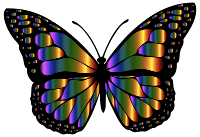Monarch Butterfly 2 Variation 4 clipart