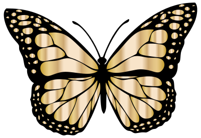 Monarch Butterfly 2 Variation 5 clipart