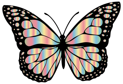 Monarch Butterfly 2 Variation 7 clipart