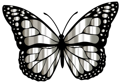 Monarch Butterfly 2 Variation 8 clipart