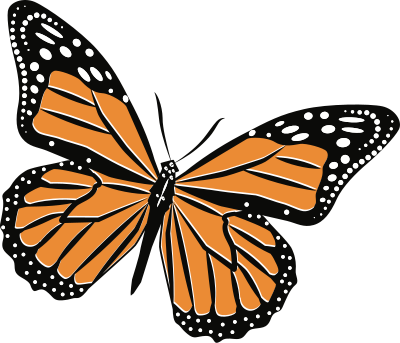 Monarch Butterfly clipart