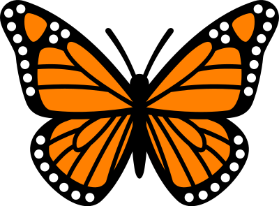 Monarch Butterfly clipart