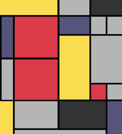 Mondrian Comp II 1920 clipart