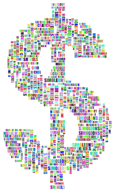 Money Euphemisms Prismatic clipart