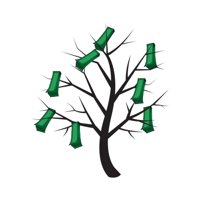Money Grows on Trees clipart