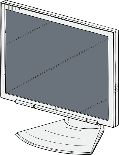 Monitor clipart