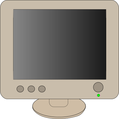 Monitor clipart