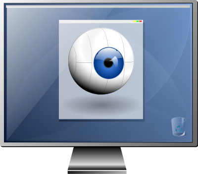 Monitor clipart