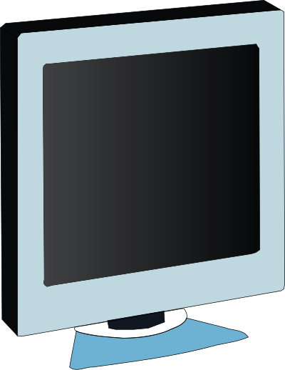 monitor LCD clipart