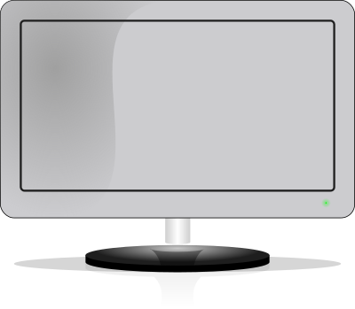 Monitor screen clipart