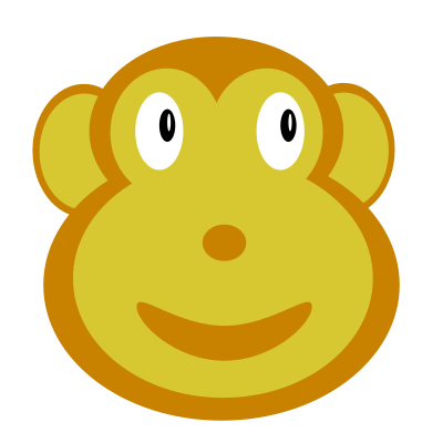 Monkey and Octopus clipart