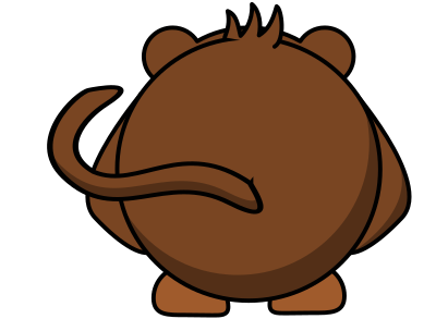 monkey BACK clipart