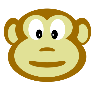 Monkey (<*c*>) clipart