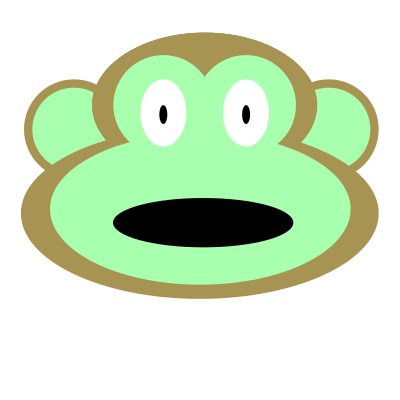 Monkey Face clipart
