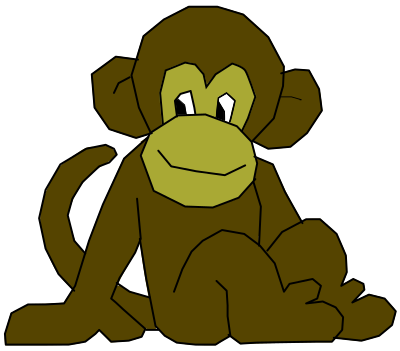 Monkey - Fix Remix clipart