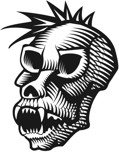 Monkey Skull clipart