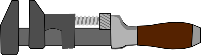 Monkey Wrench (Early Style) clipart